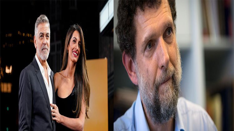 Clooney çifti Osman Kavala davasına müdahil oluyor