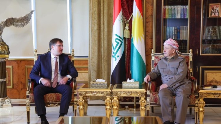 Başkan Barzani ve Rusya Konsolosu Kürdistan Parlamento seçimlerini görüştü