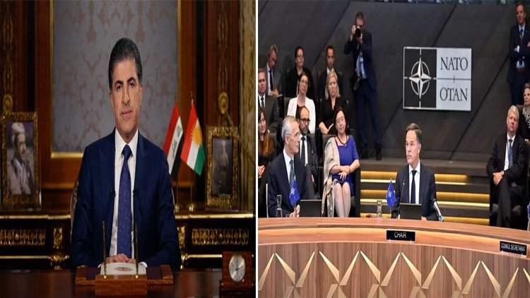 Neçirvan Barzani’den yeni NATO Genel Sekreteri Rutte’ye kutlama