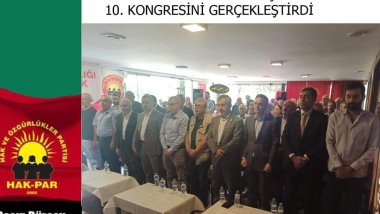 Hak-Par Diyarbakır 10. Kongresini Gerçekleştirdi