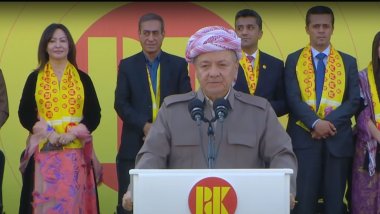 Mesud Barzani: Kürdistan Bölgesi'nin emin ellerde kalması için KDP'ye oy verin