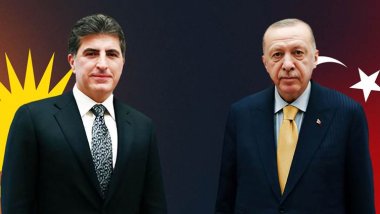 Kürdistan Bölgesi Başkanı Neçirvan Barzani Ankara'ya ulaştı