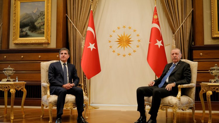 Neçirvan Barzani'den Erdoğan ile yaptığı görüşme sonrası açıklama