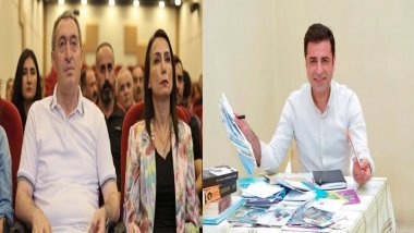 DEM Parti'den Selahattin Demirtaş'a ziyaret