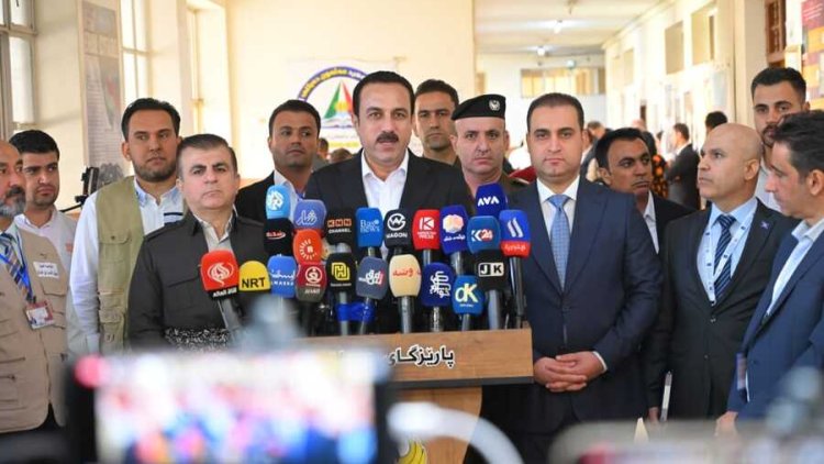 Erbil Valisi: Oy verme süreci iyi ilerliyor