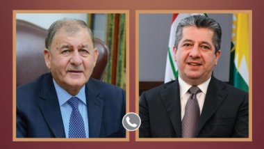 Irak Cumhurbaşkanı'ndan Mesrur Barzani'ye tebrik telefonu