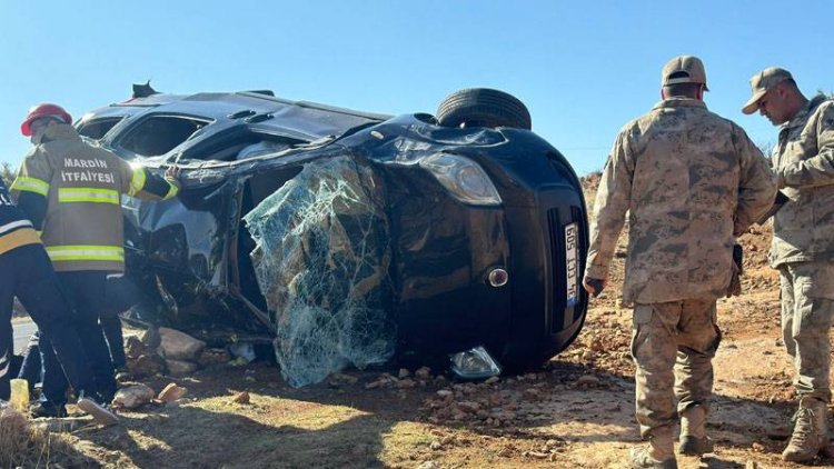 Mardin'de feci kaza: 3 ölü, 1'i bebek 5 yaralı