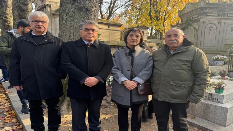 PWK Heyeti Paris’te Ahmet Kaya’yı Anma Etkinliğine Katıldı