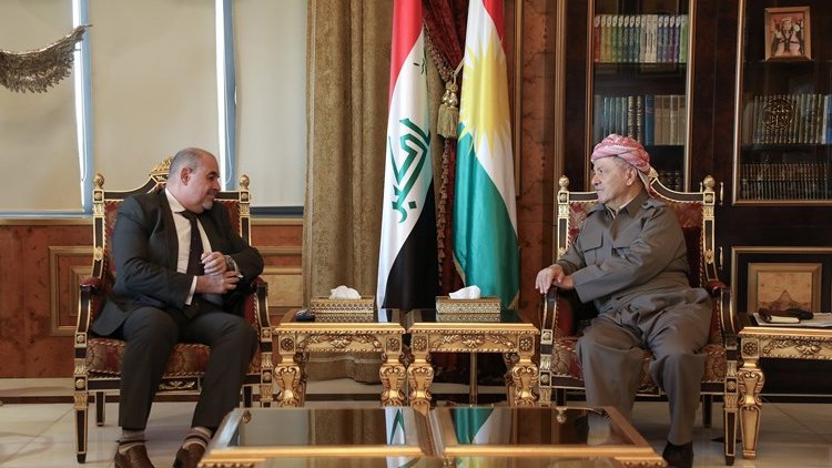 Başkan Barzani Mısır'ın Erbil Başkonsolosu Mahmud Faruk Yusuf’u kabul etti