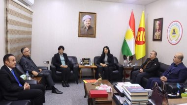 HAK-PAR PM üyesi Yıldız TİMUR KDP Halkla İlişkiler Dairesi başkanı sayın Jivan Rozhbayani ile görüştü