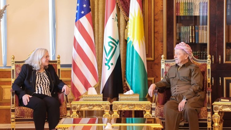 Başkan Barzani, ABD'nin Irak Büyükelçisini kabul etti