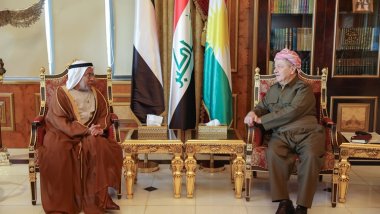 Başkan Barzani, Birleşik Arap Emirlikleri'nin yeni Irak Büyükelçisini kabul etti