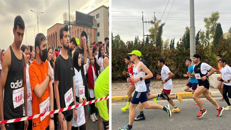 11. Erbil Uluslararası Maratonu düzenlendi