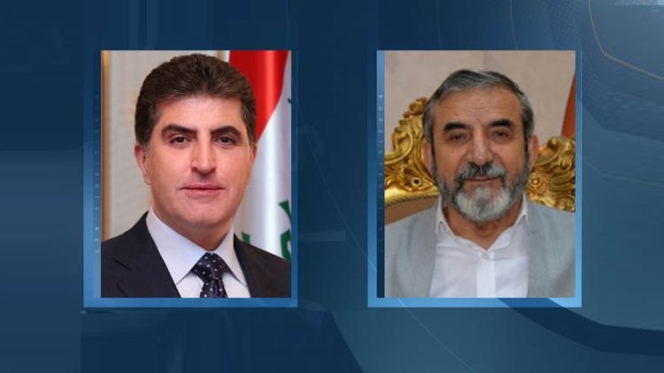 Neçirvan Barzani'den Selahaddin Bahaeddin'e tebrik telefonu