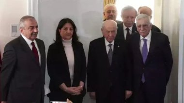 DEM Parti heyeti, Bahçeli ile görüştü