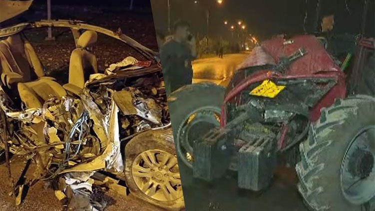 Halepçe’de trafik kazası: 3 ölü, 2 yaralı