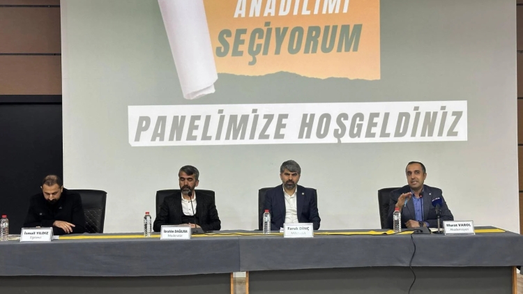 HÜDA PAR'dan 'Anadilimi seçiyorum' paneli: Cumhuriyet Kürtlere yapılmış bir suikasttır