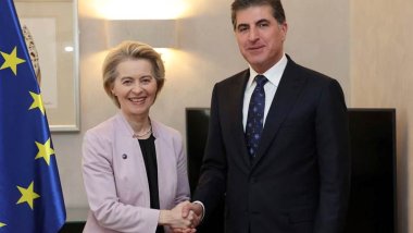 Neçirvan Barzani , AB Komisyonu Başkanı von der Leyen ile bir araya geldi