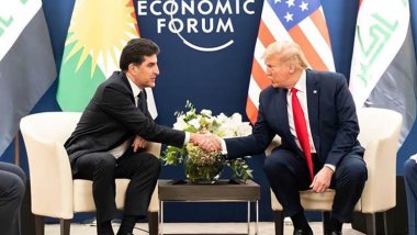 Neçirvan Barzani'den Trump'a anlamlı hediye