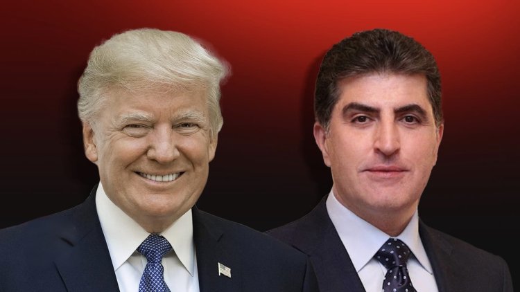 Başkan Neçirvan Barzani'den ABD Başkanı Donald Trump'a anlamlı hediye