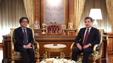 Neçirvan Barzani, Japonya'nın Bağdat Büyükelçisini kabul etti