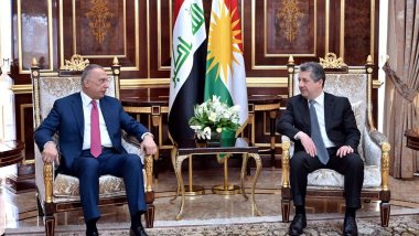 Mesrur ​​Barzani, Mustafa Kazimi ile bölgedeki genel durumu görüştü