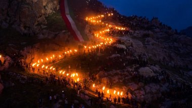 Newroz’un başkenti Akre’de görkemli kutlama