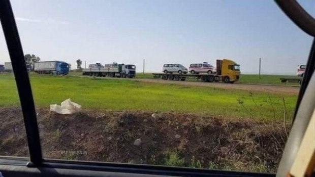 Erebîstana Siûdî 300 TIR alîkarî ji bo Rojavayê Kurdistanê şand