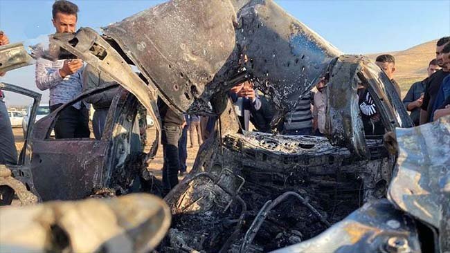 Firokeyên Tirkiyê li Zaxoyê otomobîlek kirin armanc: Kuştî hene