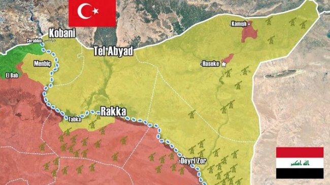 Tirkiye:Ji bo kontrolkirina rojhilatê Firatê karên me berdewam in