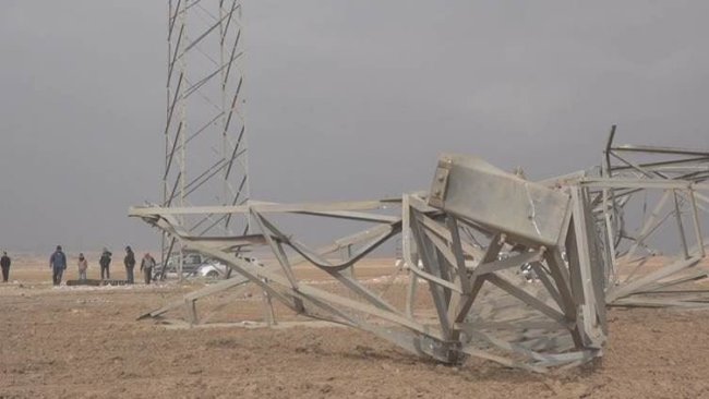 Pêla tozbarînê li Hesekê bû sedema qutbûna elektrîkê