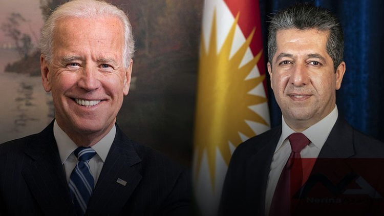 Biden bersiva nameya Mesrûr Barzanî dide