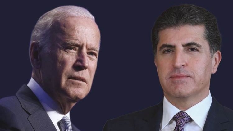 Nêçîrvan Barzanî û Joe Biden li Londonê civiyan