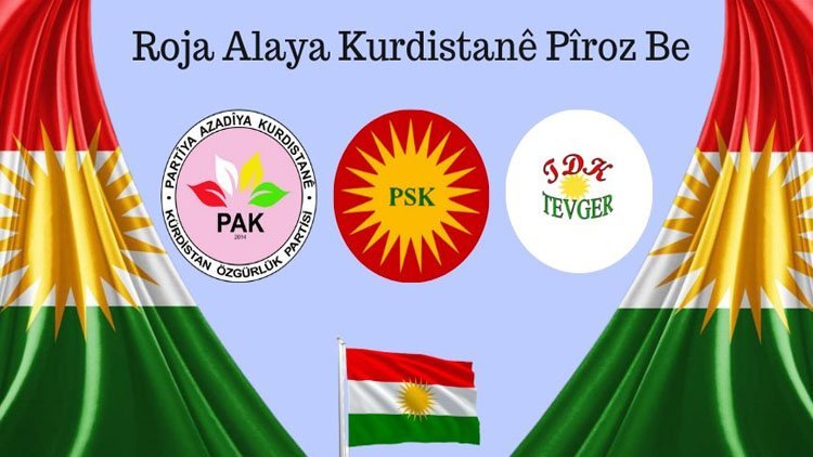 Werin em  Roja Alaya Kurdistanê bikin destpêka hevkarîyeke neteweyî û demokratîk!