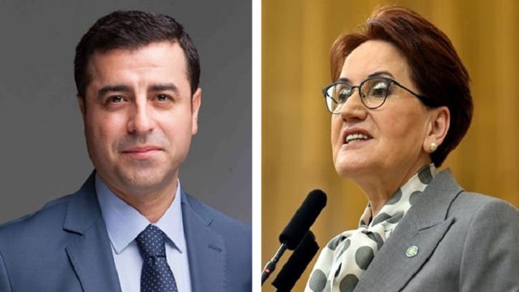 Demîrtaş bo Akşener: Tu bizanibe ku em Kurd in, em di doza xwe de jî mafdar in