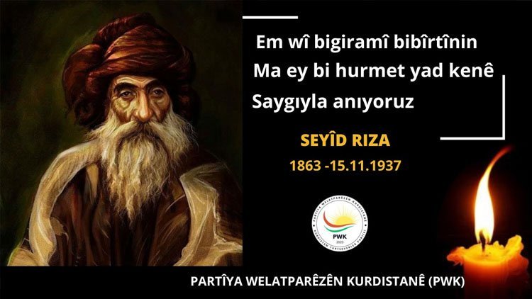 PWK: Em Seyîd Riza û hevalên wî bi giramî bi bîr tînin