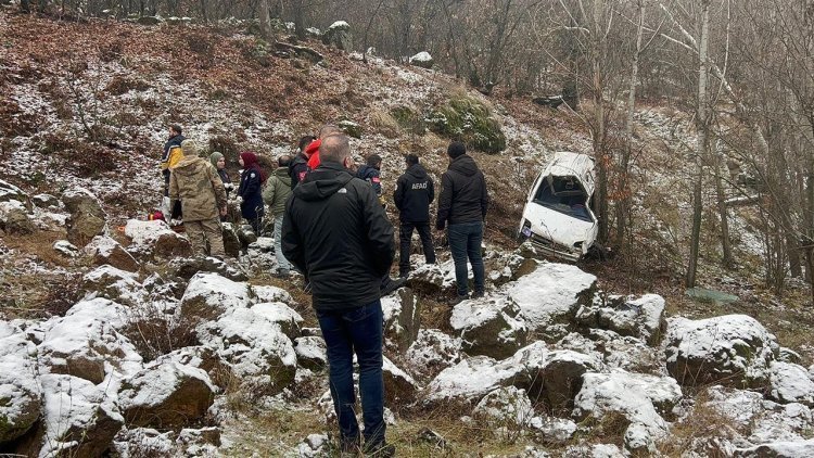 Li Dêrsimê otomobîlek qulibî: Kesekê canê xwe ji dest da