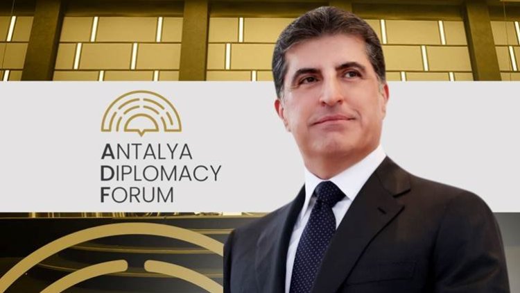 Foruma Dîplomasiyê ya Antalyayê: Nêçîrvan Barzanî jî beşdar dibe