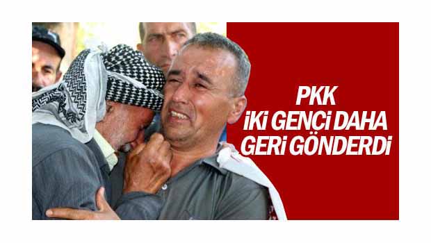 PKK iki genci daha geri gönderdi