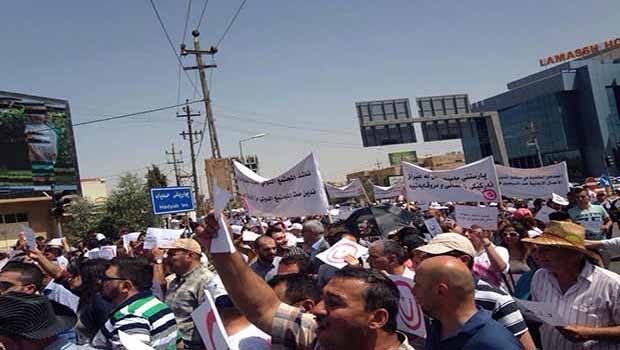 Hewler'de Hristiyanlardan Işid'e Protesto