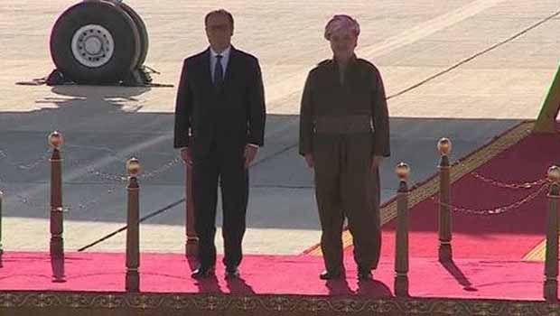 Cumhurbaşkanı  François Hollande,Kürdistan Teması