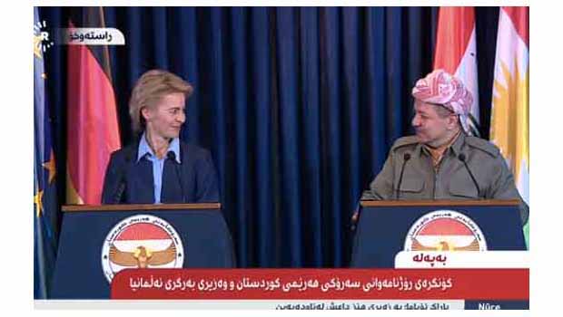  Barzani: Coğrafi koşullar Kobani'ye peşmerge göndermemize engel