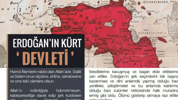 IŞİD: Erdoğan'ı Kürt 'devletini desteklemekle suçladı