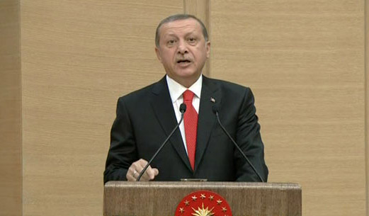 Erdoğan: Çözüm süreci buzdolabında