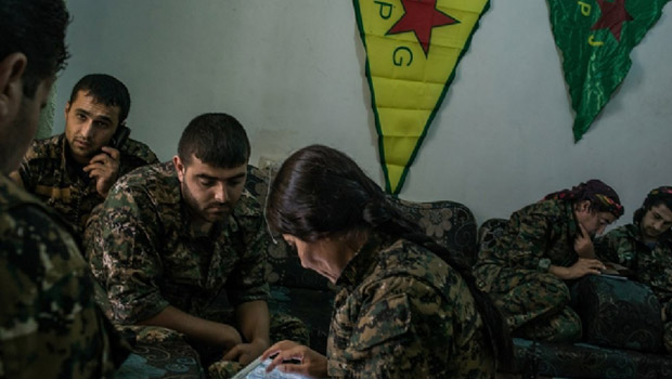 YPG, Google Earth'den Hedef Gösteriyor, ABD Vuruyor