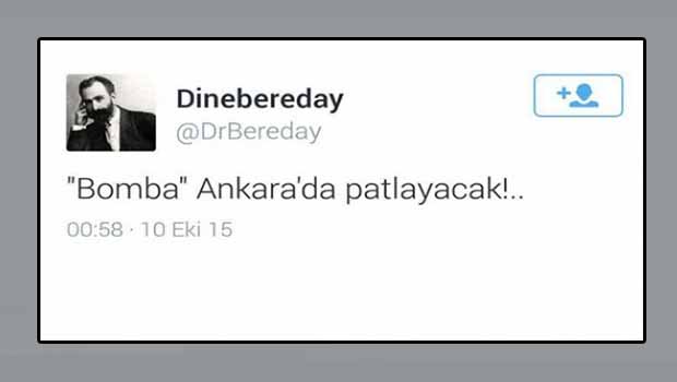 Ankara Katliamı'nda günah keçisi seçilen Dr. Erhan Özel'in (@drbereday) isyanı