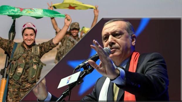 Erdoğan: PYD Türkiye'ye Tehdit Oluşturmaya Başlamıştır