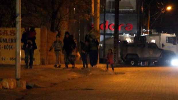 Nusaybin'de çatışmalı gece