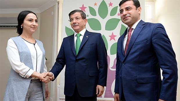 Davutoğlu HDP ile görüşmeyecek