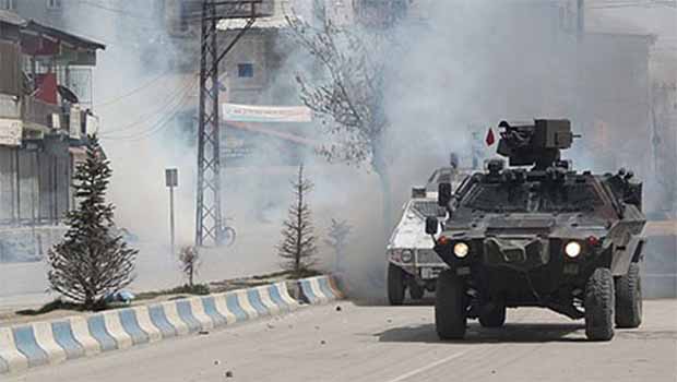 Cizre'de roketatarlı saldırı